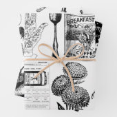  Ephemera Decoupage of Collage Papierbladen Inpakpapier Vel (In situ)