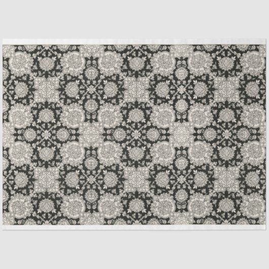 Ephemera Decoupage Patroonillustratie Tissuepapier (Voorkant)