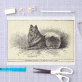  Ephemera Decoupage Queen's Pomeranian Dog Tissuepapier (Craft)