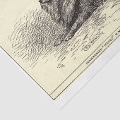  Ephemera Decoupage Queen's Pomeranian Dog Tissuepapier (Detail)