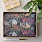 Ephemera Decoupage Skulls and Flowers Tissuepapier (Geschenk)