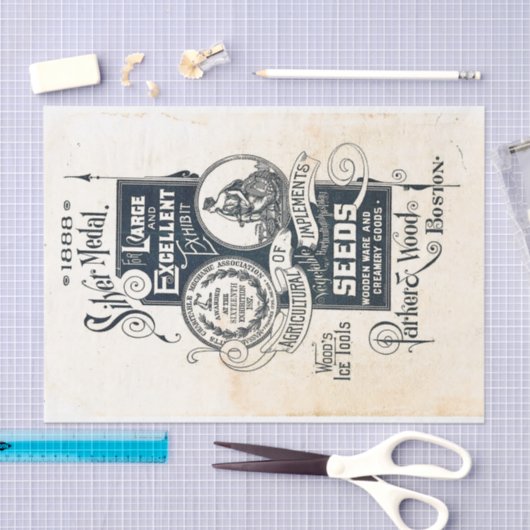 Ephemera Decoupage Tissuepapier (Craft)