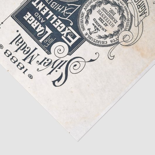 Ephemera Decoupage Tissuepapier (Detail)