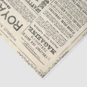 Ephemera-decoupage Tissuepapier (Detail)