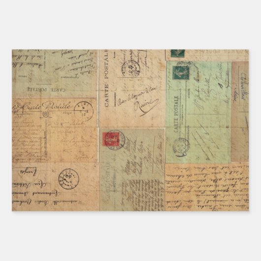  Ephemera-decoupage/Wrap Sheet set Inpakpapier Vel (Voorkant 3)