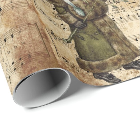  Ephemera Decreet de Kerstkerst Cadeaupapier (Rol Hoek)