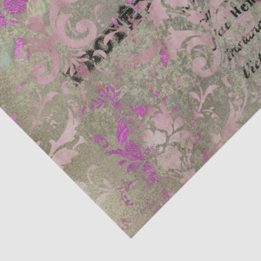 Ephemera Distress Paper Series Design 1 Tissuepapier (Detail)