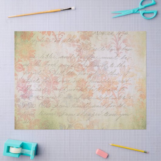 Ephemera Distress Paper Series Design 2 Tissuepapier (Craft)