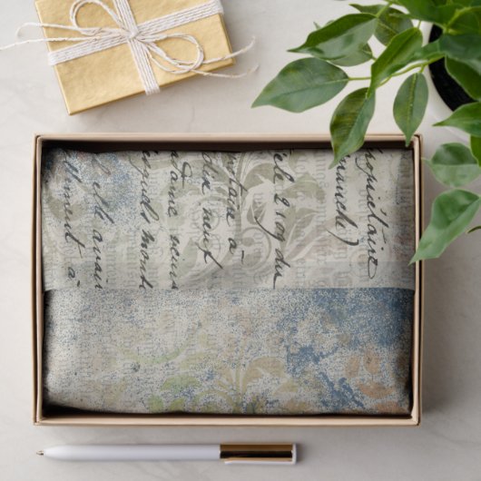 Ephemera Distress Paper Series Design 4 Tissuepapier (Geschenk)