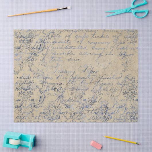 Ephemera Distress Paper Series Design 6 Tissuepapier (Craft)