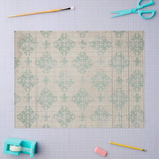 Ephemera Distress Paper Series Design 7 Tissuepapier (Craft)