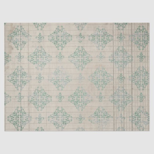 Ephemera Distress Paper Series Design 7 Tissuepapier (Voorkant)