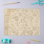 Ephemera Distsed Paper Series Design 17 Tissuepapier (Craft)