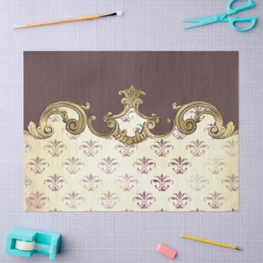 Ephemera Document Reeksontwerp 5 Tissuepapier (Craft)