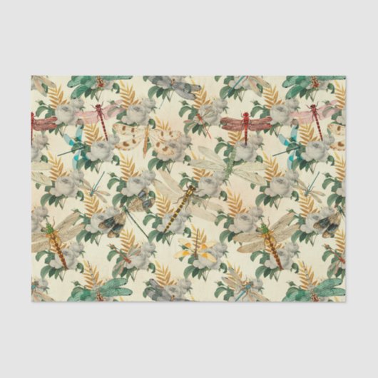 Ephemera Dragonfly Tissuepapier (Voorkant)