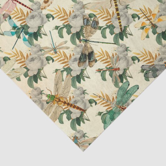 Ephemera Dragonfly Tissuepapier (Detail)