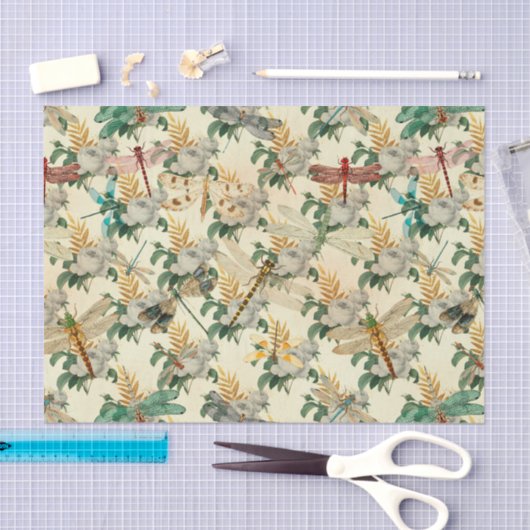Ephemera Dragonfly Tissuepapier (Craft)