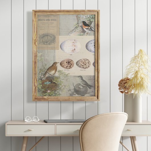  Ephemera Eieren Nest Script Decoupage 1 Tissuepapier