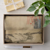 Ephemera Frans Briefkaart I Love New York Decoupag Tissuepapier (Geschenk)