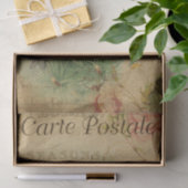 Ephemera Frans Briefkaart Vogelflesontvlechting Tissuepapier (Geschenk)