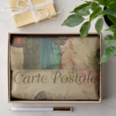 Ephemera Frans Briefkaart zigeunervrouwen ontkoppe Tissuepapier (Geschenk)