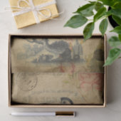 Ephemera French Briefkaart Toucan Bird Decoupage Tissuepapier (Geschenk)