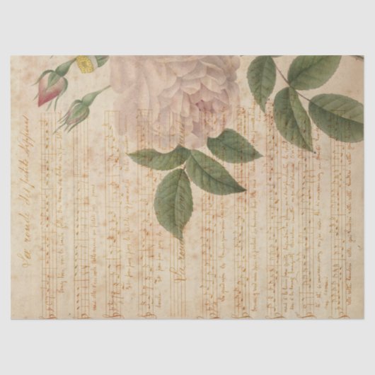 Ephemera French Paper Series Design 10 Tissuepapier (Voorkant)