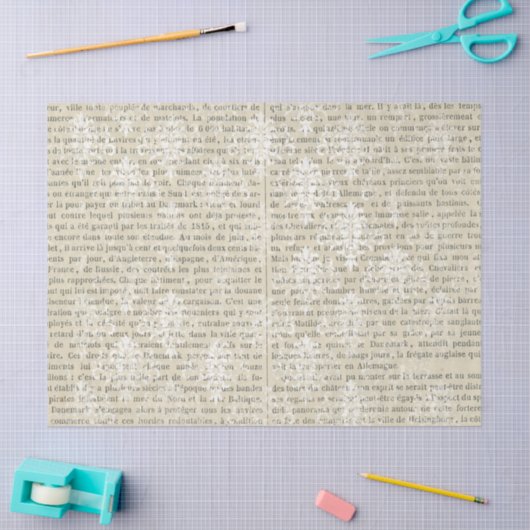 Ephemera French Paper Series Design 15 Tissuepapier (Craft)