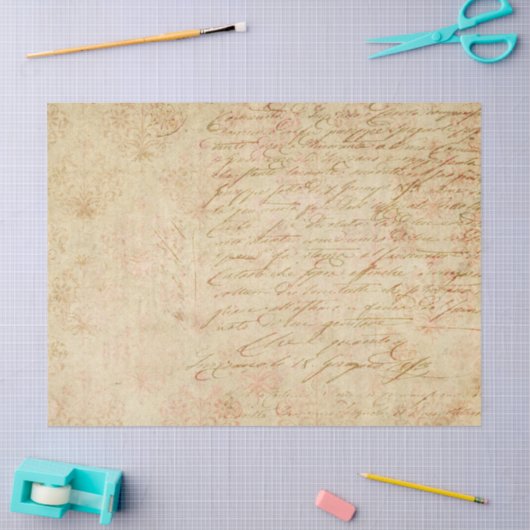 Ephemera French Paper Series Design 2 Tissuepapier (Craft)