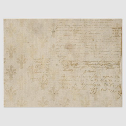 Ephemera French Paper Series Design 6 Tissuepapier (Voorkant)