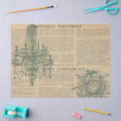 Ephemera French Paper Series Design 9 Tissuepapier (Craft)