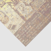 Ephemera Gold Paper Series Design 11 Tissuepapier (Detail)