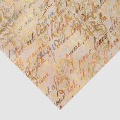 Ephemera Gold Paper Series Design 12 Tissuepapier (Detail)