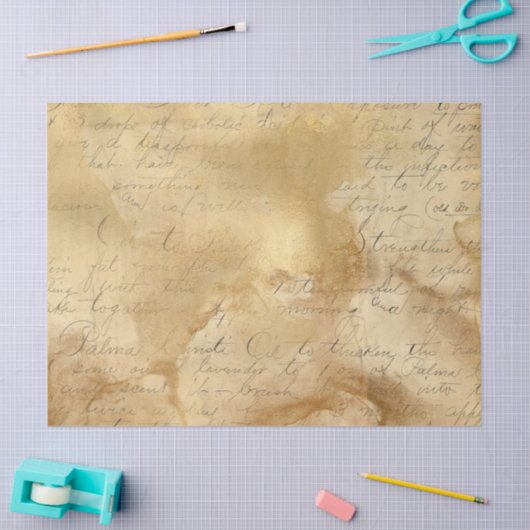 Ephemera Gold Paper Series Design 13 Tissuepapier (Craft)