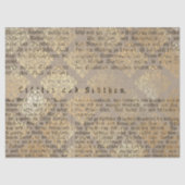 Ephemera Gold Paper Series Design 15 Tissuepapier (Voorkant)