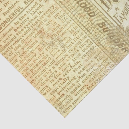 Ephemera Gold Paper Series Design 18 Tissuepapier (Detail)