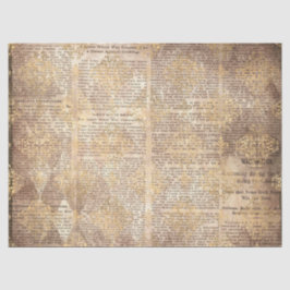 Ephemera Gold Paper Series Design 20 Tissuepapier