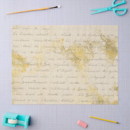 Ephemera Gold Paper Series Design 2 Tissuepapier (Craft)