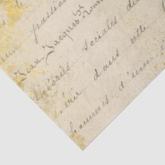 Ephemera Gold Paper Series Design 2 Tissuepapier (Detail)