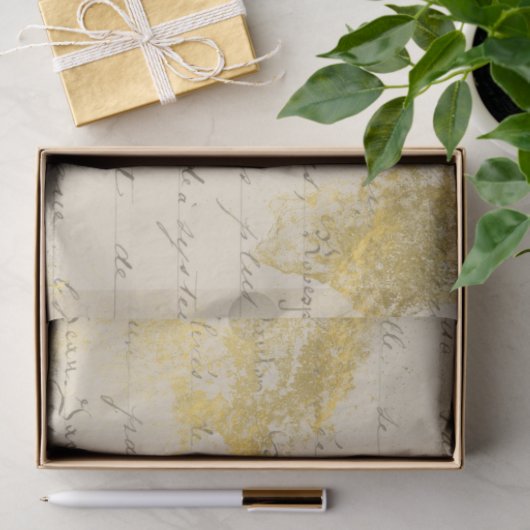 Ephemera Gold Paper Series Design 2 Tissuepapier (Geschenk)
