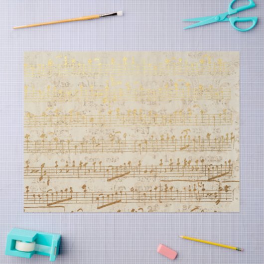 Ephemera Gold Paper Series Design 4 Tissuepapier (Craft)