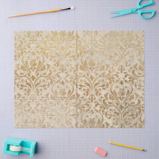 Ephemera Gold Paper Series Design 5 Tissuepapier (Craft)