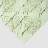 Ephemera Green Paper Series Design 10 Tissuepapier (Detail)