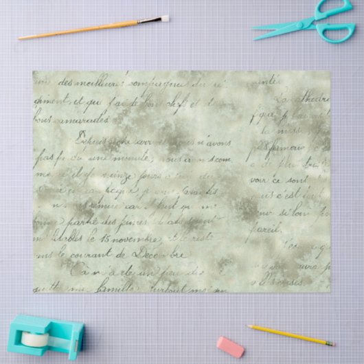 Ephemera Green Paper Series Design 11 Tissuepapier (Craft)