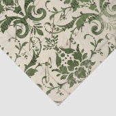 Ephemera Green Paper Series Design 1 Tissuepapier (Detail)