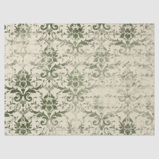 Ephemera Green Paper Series Design 1 Tissuepapier (Voorkant)