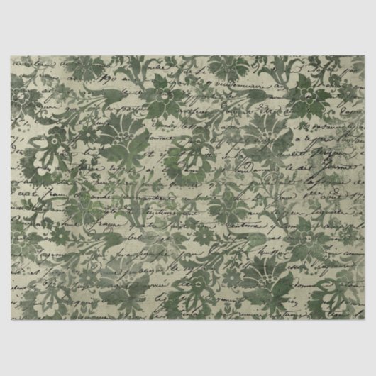 Ephemera Green Paper Series Design 21 Tissuepapier (Voorkant)