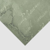 Ephemera Green Paper Series Design 22 Tissuepapier (Detail)