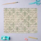 Ephemera Green Paper Series Design 24 Tissuepapier (Craft)