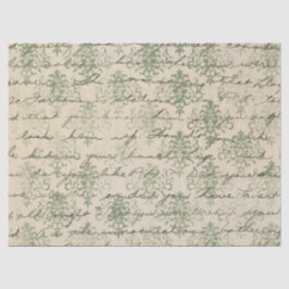 Ephemera Green Paper Series Design 24 Tissuepapier